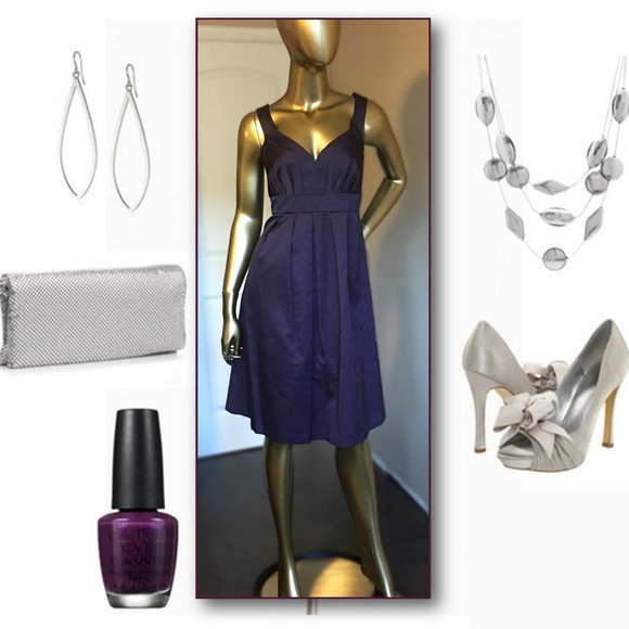 David's Bridal Dresses & Skirts - DAVID'S BRIDAL Cotton Sateen Sleeveless Dress NEW WITH TAG!